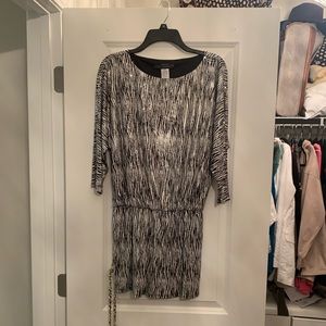 Coco Bianco zebra print tunic top